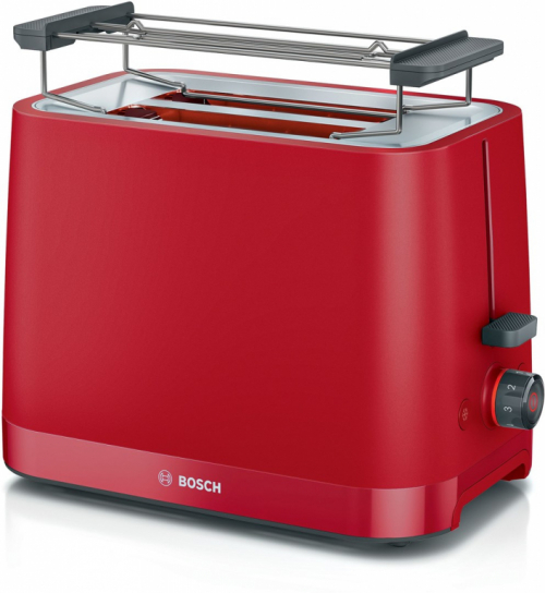 Bosch TAT3M124 toaster 2 slice(s) 950 W Red