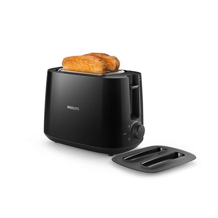 Philips | Daily collection toaster | HD2582/90 | Power 900 W | Number of slots 2 | Housing material Plastic | Black