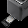 BUYDEEM 2 Slice Automatic Metal Toaster, model DT730E, color Ink Grey, EU