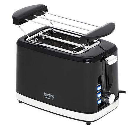 Camry | Toaster | CR 3218 | Power 750 W | Number of slots 2 | Housing material Plastic | Black