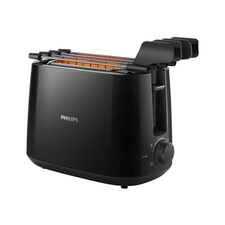 Philips | Daily Collection Toaster | HD2583/90 | Number of slots 2 | Housing material Plastic | Black 411986