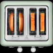 BUYDEEM 4 Slice Toaster, model DT640E, color Cozy Greenish, EU