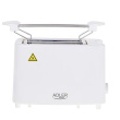 Adler | Toaster | AD 3223 | Power 750 W | Number of slots 2 | Housing material Plastic | White