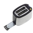 Adler | Toaster | AD 3214 | Power 750 W | Number of slots 2 | Housing material Stainless steel | Silver