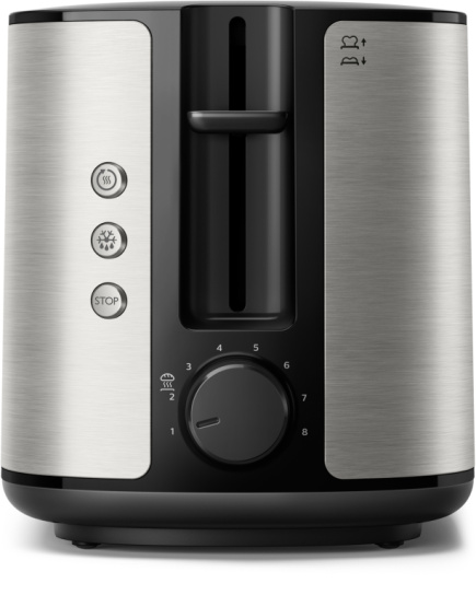 Philips Viva Collection Toaster HD2650/90 Full metal