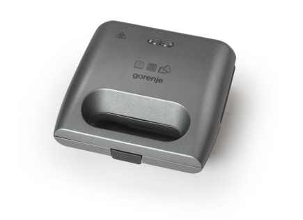 Gorenje | SM703GCG | Sandwich maker | 700 W | Number of plates 3 | Number of pastry 2 | Grey