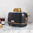 HADEN Heritage 2-Slice Toaster - Black & Copper