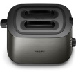 Philips Toaster | HD2651/80 Viva Collection | Power 1050 W | Number of slots 2 | Housing material Metal | Black