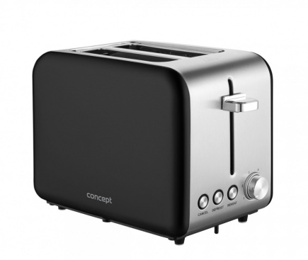 Concept Toaster TE2052 inox black