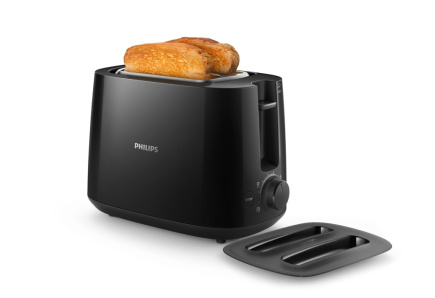 Philips Daily Collection HD2582/90 toaster 8 2 slice(s) 830 W Black