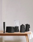 Röster Plisse Alessi MDL08B, must