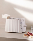 Röster Plisse Alessi MDL08W, valge