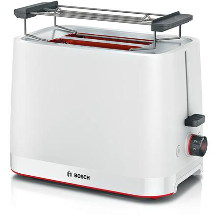 Bosch Compact Toaster | TAT3M121 MyMoment | Number of slots 2 | Housing material Plastic | Valge