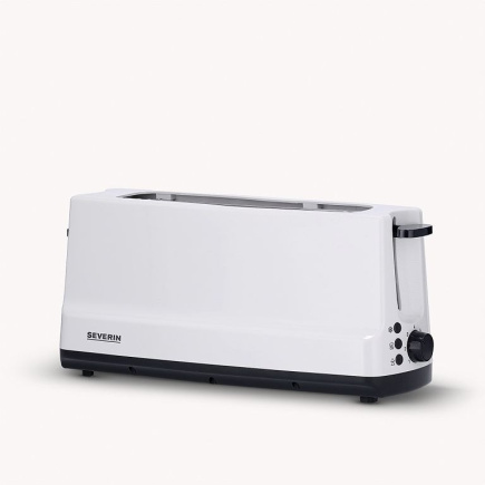 Severin AT 2232 toaster 2 slice(s) 800 W Grey, Valge