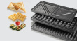 Gorenje | SM703GCG | Sandwich maker | 700 W | Number of plates 3 | Number of pastry 2 | Grey