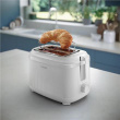 Philips Toaster | HD2511/00 3000 Series | Number of slots 2 | Housing material Metal | Valge
