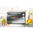 Rommelsbacher BGS 1400 toaster oven 22 L Must, Silver Grill