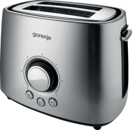 Gorenje T1000E 7 2 slice(s) 1000 W Stainless steel