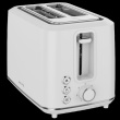 Electric Toaster, Valge, 220-240V, 50-60Hz, 920-1080W, 2 slots, 3 modes, 7 browning levels