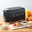 Smeg 50's Style Toaster TSF01BLEU Черный