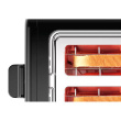 Bosch | DesignLine Toaster | TAT3P423 | Power 970 W | Number of slots 2 | Housing material Stainless steel | Must
