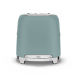 Smeg TSF01EGMEU toaster 6 2 slice(s) 950 W Chrome, Green
