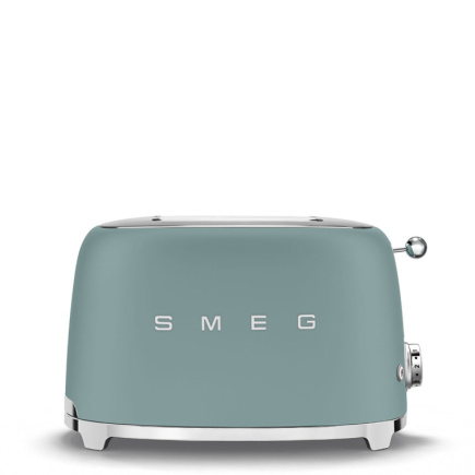 Smeg TSF01EGMEU toaster 6 2 slice(s) 950 W Chrome, Green