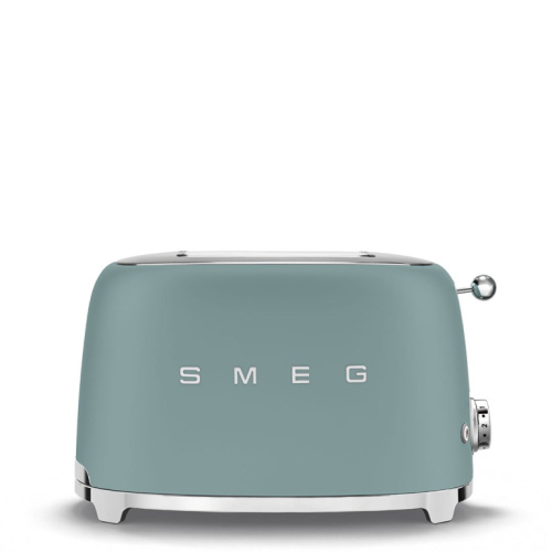 Smeg TSF01EGMEU toaster 6 2 slice(s) 950 W Chrome, Green