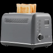 BUYDEEM 2 Slice Automatic Metal Toaster, model DT730E, color Ink Grey, EU