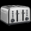 BUYDEEM 4 Slice Toaster, model DT640E, color Stainless Stell, EU
