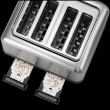 BUYDEEM 4 Slice Toaster, model DT640E, color Stainless Stell, EU