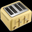 BUYDEEM 4 Slice Toaster, model DT640E, color Mellow Yellow, EU