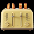 BUYDEEM 4 Slice Toaster, model DT640E, color Mellow Yellow, EU