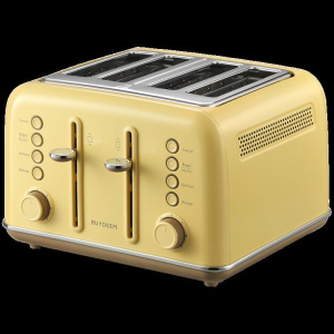 BUYDEEM 4 Slice Toaster, model DT640E, color Mellow Yellow, EU