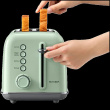 BUYDEEM 2 Slice Toaster, model DT620E, color Cozy Greenish, EU