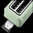 BUYDEEM 2 Slice Toaster, model DT620E, color Cozy Greenish, EU