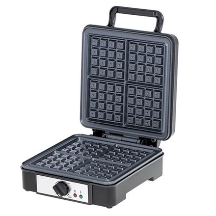 Adler | Waffle Maker | AD 3049 | 1200 W | Number of pastry 4 | Belgium | Black