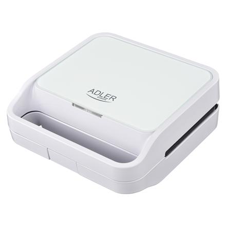 Adler Sandwich maker 2 in 1 | AD 3070w | 850 W | Number of plates 2 | White