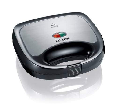 Severin SA 2969 sandwich maker 600 W Black, Stainless steel