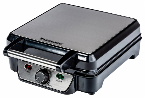 Waffle iron Ravanson GR-7030 (1100W; black)