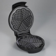 Severin WA 2103 waffle iron 4 waffle(s) 1200 W Black, Silver