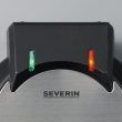 Severin WA 2103 waffle iron 4 waffle(s) 1200 W Black, Silver