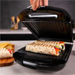 Cecotec Sandwich Maker | Rock'nToast Family 3in1 | 1500 W | Number of plates 3 | Black