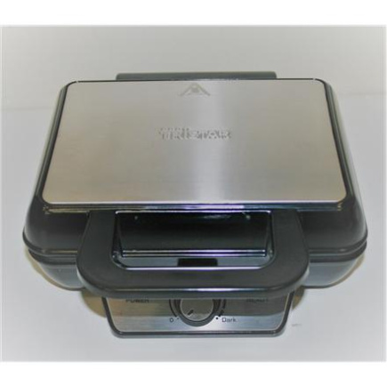 Taastatud.  | Tristar | Waffle maker | WF-2195 | 1000 W | Number of pastry 2 | Belgium | Black | DAMAGED PACKAGING