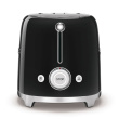 Smeg TSF02BLEU Toaster, 4 slice, Must, metal body