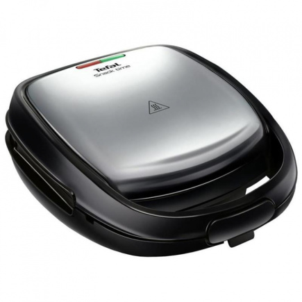 Tefal Snack Time, 700 W, must/roostevaba - Võileivagrill vahetatavate plaatidega / SW341D