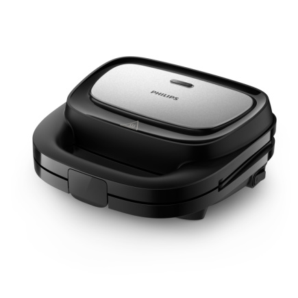 Philips Sandwich maker 5000 Series HD2350/80, 3 plate sets for paninis, sandwiches and waffles