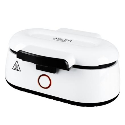 Adler | Waffle Bowl Maker | AD 3062 | 1000 W | Number of pastry 2 | Bowl | Valge