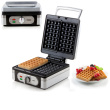 Domo DO 9047 W 2 waffle(s) 1400 W Silver