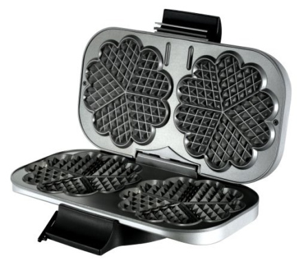 Unold 48241 waffle iron 2 waffle(s) 1300 W Must, Silver